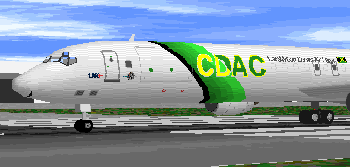 Lined up 27R for departure