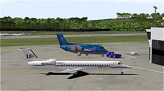 UKD ERJ145 at EGNM